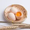 Huevos frescos de corral, paquete de 30 piezas, huevos de corral alimentados con grano, huevos cocidos pasados por agua, Jilang