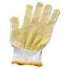 Luvas de Proteção do Trabalho Atacado com Pontos de Borracha, Fio de Algodão, Antiderrapante, Resistente ao Desgaste, Fio de Algodão, para Canteiros de Obras, Fábricas, Oficinas, Manuseio, com Pontos de Borracha nos Cinco Dedos