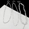 NK-156 Fragmentado Cadeia de Prata High-end Nicho Luz de Luxo Novo Colar Feminino Cadeia Clavícula Cadeia Internet Celebridade Hot Jewelry Pingente