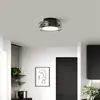 [Transfronterizo] Lámpara de Vestuario de Pasillo Vintage, Lámpara de Balcón de Vidrio de Gama Alta, Lámpara de Techo Pequeña Minimalista de Lujo Ligero para Pasillo