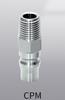 Conector Rápido de Acero Inoxidable Tipo Smc304C Hidráulico de Alta Presión Autocierre Redondo de Tres Vías Redondo de Dos Vías Neumático Conector Rápido