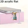 Protetor de poeira 2D para celular, pingente acrílico de gatinho transfronteiriço, pingente irritado Tipo C, item mais vendido, outros produtos africanos