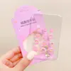 Lindas Pegatinas para Uñas Sanrio para Niños, Pegatinas de Uñas Desgastables, Parches para Uñas de Kuromi, Juguetes de Dibujos Animados para Niños