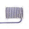 Cadena de garra de tres filas con taladro AB de color Wei Chen, cadena de diamantes de imitación densa con revestimiento inferior plateado, cadena de taladro con costura manual DIY, joyería al por mayor