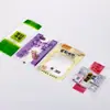 Bolsa de Empaque de Alimentos de Plástico con Papel de Aluminio Impreso, Rollo de Película Compuesta de Nylon al Vacío Personalizado, Bolsa de Snack Sellada Auto-Sellante de Pie