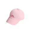 Gorra infantil ligera estilo Macaron para primavera y verano, letra m, versátil, de moda, para bebé, protección solar para exteriores, gorra de béisbol de secado rápido
