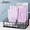 Luvas de banho Ramila dupla face fosca, luvas de banho com malha tridimensional, toalha de banho para esfregar as costas doméstica SY804