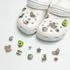 2026 Moda Nuevo Versátil Zueco de Oso con Cuentas Accesorios para Zapatos DIY Dijes Desmontables para Zapatos Hebillas de Zapatos de Alta Gama