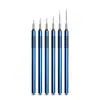 Set de 6 piezas de bolígrafos delineadores para arte de uñas transfronterizos, bolígrafo de pintura ultrafino, bolígrafo degradado, bolígrafo de dibujo, bolígrafo de arte de uñas de una sola cabeza