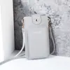Nueva Bolsa para Teléfono Móvil para Mujer, Bolso Pequeño de Mensajero para Estudiante, Bolsa Multifuncional para Teléfono Móvil con Pantalla Táctil, Billetera para Monedas, Mini Bolsa