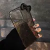 Funda para Teléfono Ins Brillo Diamante Completo Lazo Manzana 18Pro Max 17 Adecuada para Iphone15 Suave 11 Estéreo 12