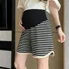Shorts de Maternidad Primavera Otoño Ropa Exterior No Constriñen la Barriga Hogar Verano Capa Base Delgada Pantalones de Seguridad Talla Grande Pantalones de Soporte para el Embarazo