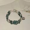 Venta caliente al por mayor [Niebla Lan] nuevo estilo chino estilo nacional pulsera fantasma de montaña gastar dinero pulsera de doble capa femenina lujo ligero Avanzado