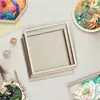 Ímãs de Geladeira DIY Festival de Bordado Dai Ímã de Geladeira Artesanal Acessórios Ímãs de Geladeira de Madeira Redondos DIY Moldura de Madeira Venda por Atacado Madeira de Choupo