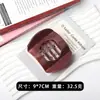 Presilha Horizontal Quadrada Oca de PC para a Parte de Trás da Cabeça, Pinça com Cinco Dentes, Presilha Superior Simples e Versátil para Cabelo, Presilha de Cabelo, Grampo de Cabelo Pinça Tubarão