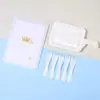 Prato de Polpa Descartável para Bolo de Aniversário Prato de Papel Conjunto de Talheres Prato de Jantar em Formato de Queijo Nuvem de Alta Qualidade Louça