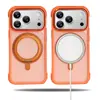 Soporte magnético de color sólido resistente adecuado para funda de teléfono Apple 17 Pro Max, iPhone 16 Pro anticaídas 15 Pro Max