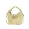 Bolsa feminina trançada transfronteiriça, bolsa transversal estilo casual para férias, bolsa de mão de alta costura, bolsa de mão feminina estilo coreano