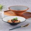 Cubo Japonés de Melamina Imitación Porcelana Tazón Frío para Aderezo Tazón para Fideos Tazón para Arroz de Pata de Cerdo Tazón Plano de Plástico Comercial Tazón para Ensalada Tazón para Sopa
