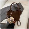 Bolso Cubo de Gran Capacidad Nuevo Otoño 2025 Tendencia de Moda para Mujer Bolso Cruzado para Mujer Bolso de Mano de Aspecto Caro de Nicho