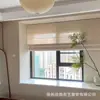 Persianas enrollables romanas blackout para el hogar al por mayor, cortinas de lino para sala de estar y dormitorio, cortinas modernas de lujo ligero, persianas romanas enrollables plegables para protección solar