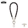 Cordón elegante de 6 mm con hebilla doble para teléfono móvil, para muñeca, corto, funda para teléfono móvil, cordón tejido, cordón para cámara/llaves, antipérdida