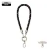 Cordón de Teléfono Móvil de Gama Alta Correa Resistente de 6 mm para Cuello Cruzado Ajustable Exterior Anti-Pérdida Exquisita Cuerda Tejida para Muñeca