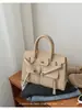 Moda para Comercio Electrónico Transfronterizo Bolso de Mano Bolso Platino Mujer 2026 Nuevo Bolso de Hombro de Gran Capacidad Bolso Cruzado Retro Europeo Americano