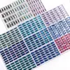 Fábrica de Rhinestones de Vidrio de Color K9 de Alta Calidad en Tira Larga AB, Rhinestones de Doble Agujero para Ropa DIY, Accesorios de Joyería de Forma Irregular