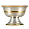 Índia Esculpida em Bronze Tigela de Abastecimento de Água Oito Budas Auspiciosos Pré-oferenda Oito Copos Sagrados de Água Copo de Abastecimento Decoração de Buda para Casa