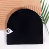 Gorro de Punto de Doble Trenza Halloween Transfronterizo Otoño e Invierno Cálido Cortavientos Moda Tendencia Fiesta Callejera Gorro para el Frío