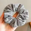 Scrunchie Floral Fresco e Simples para Mulheres, Elástico para Rabo de Cavalo, Nova Faixa de Cabelo de Alta Elasticidade 2026, Acessório de Cabelo de Primavera