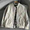 Chaqueta informal de béisbol de color liso para hombre, chaqueta holgada de estilo americano para primavera y otoño, estilo retro