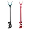 Multifuncional universal posicionamento da bateria traseira pendurado antiderrapante Rod pendurado antiderrapante Rod rack suporte de pesca acessórios da antena da bateria