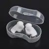 Tapones para los oídos de natación transfronterizos tapones de silicona impermeables profesionales pinza para la nariz tapón nasal suministros de natación equipo de natación para niños tapones para los oídos