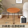 Mesa dobrável para acampamento ao ar livre, mesa de chá, mesa de piquenique portátil, mesa de churrasco ao ar livre, mesa de piquenique espessa e à prova d'água para viagens de carro