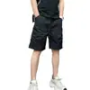 Moda Verano Nuevo Delgado Transpirable Modernos Hombres Casual Simples Versátiles Deportes Color Sólido Pantalones Cortos