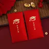 Envelope Vermelho Personalizado Popular Bolo de Aniversário Coroa Dourada Envelope Vermelho Universal Fosco com Opção de Impressão de Logo