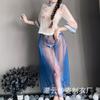 Nuevas túnicas antiguas, ropa interior sexy para mujer, uniforme Hanfu de pasión, tentación, coqueteo, pijamas de cama caliente 2057