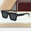 Gafas de Sol Kaine Transfronterizas de Alta Gama de Fibra de Acetato Estilo Hip-Hop Jm Hechas a Mano en Japón Cuadradas para Vacaciones