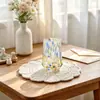 Copo de vela artesanal com bolinhas coloridas, porta-velas perfumado criativo, ornamento de decoração para casa, disponível em várias cores