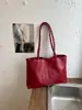 Bolsa grande retrô da moda para mulheres, nova bolsa tote casual estilosa, alto valor estético, grande capacidade, bolsa de ombro versátil