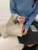 Bolso de Mano Casual y Sencillo, Bolso Tote Estilo Fresco Otoño e Invierno 2026 con Asa Retorcida, Bolso Versátil para Teléfono para el Trabajo