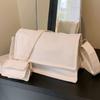 Bolso de Gran Capacidad para Mujer para Otoño e Invierno, Bolso Cruzado de Hombro Simple Versátil Nuevo de Moda 2026, Bolso Tote para Viajes Diarios Madre-Hija
