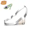 Molde para Hornear de Acero Inoxidable Traje de Niña Molde para Galletas Combinación de Disfraces Molde para Galletas de Azúcar