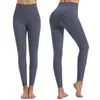 Pantalones de Yoga de Nylon de Alta Gama para Mujer, Deportivos Ajustados de Cintura Alta para Levantar Glúteos, Sin Líneas Embarazosas, Sensación de Segunda Piel, Secado Rápido, Pantalones Largos de Fitness