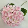 Hortensia artificial grande pastoral individual, flor artificial para boda, decoración suave, fábrica de flores falsas, 90 piezas de hortensia de pétalos, arreglo floral para salón de bodas, guía de ruta