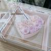 Fita de Presente com Florais em Ponto Inglês Estilo Chanel para DIY Decoração de Presente Fita para Sacola de Bolo com Pacote de Flores Fita