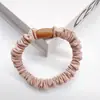 Elástico de Cabelo Coreano de Alta Qualidade que Não Machuca o Cabelo, Elástico de Couro Altamente Elástico para Prender o Cabelo, Acessórios de Cabelo Femininos Adorno de Cabeça
