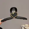 Pinza de Garra de Acrílico Estilo Coreano para Mujer 2025 Nuevo Tamaño Grande para Cabello Grueso, Pinza de Tiburón de Gama Alta para la Parte Posterior de la Cabeza